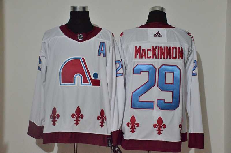 Avalanche 29 Nathan MacKinnon White 2020-21 Reverse Retro Adidas Jersey,We sell and wholesale Avalanche 29 Nathan MacKinnon White 2020-21 Reverse Retro Adidas Jersey on line form chian!